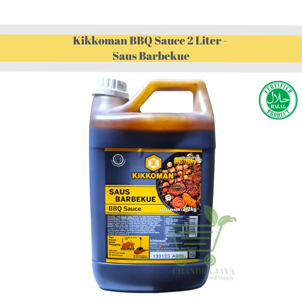 

Kikkoman BBQ Sauce 2 Liter - Saus Barbekue