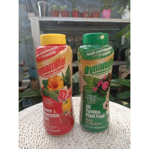 pupuk dynamite repack hijau dan merah