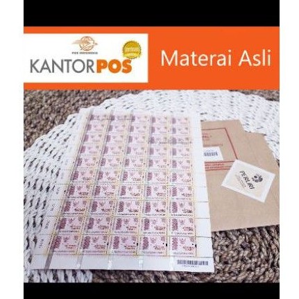 

Meterai Tempel 10000 Asli Pos Indonesia Desain 2021