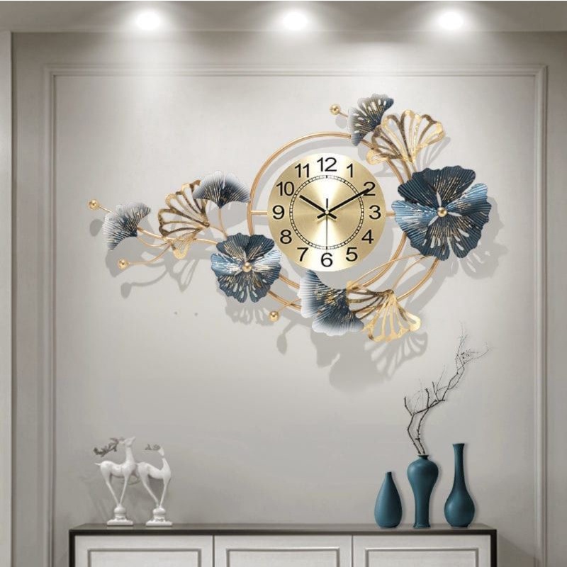 GRATIS ONGKIR [[ JAM DINDING MINIMALIS ukuran 75 x 45cm