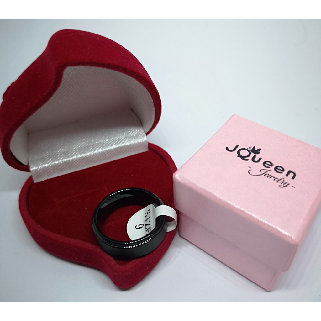 Cincin Single Pria Cowok Tungsten Carbid Cp004 Kualitas bagus Cocok Hadiah