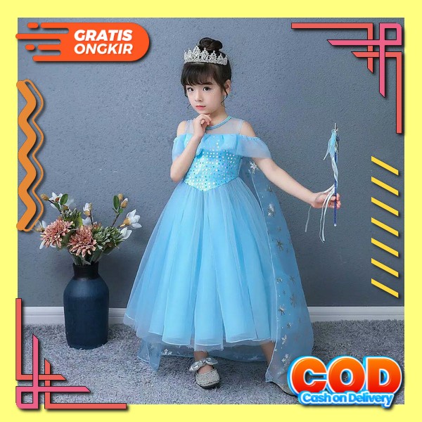 Baju Pesta Anak/Dres Anak/Gaun Anak Prempuan Terbaru.... Dres Anak Perempuan Import Baju Pesta Anak 