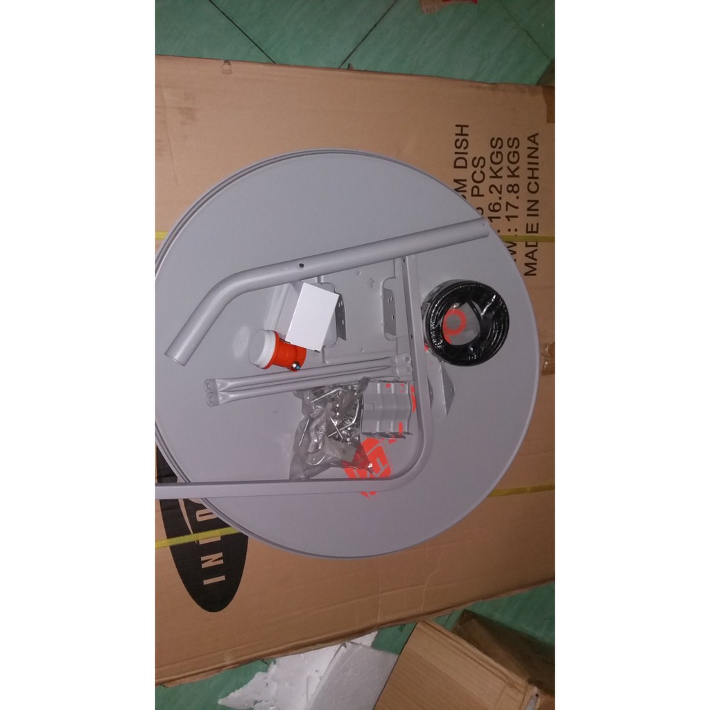 parabola mini kuband ninmedia lengkap tanpa receiver Berkualitas