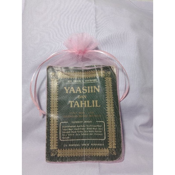 Pouch tile buku yasin / aksesoris