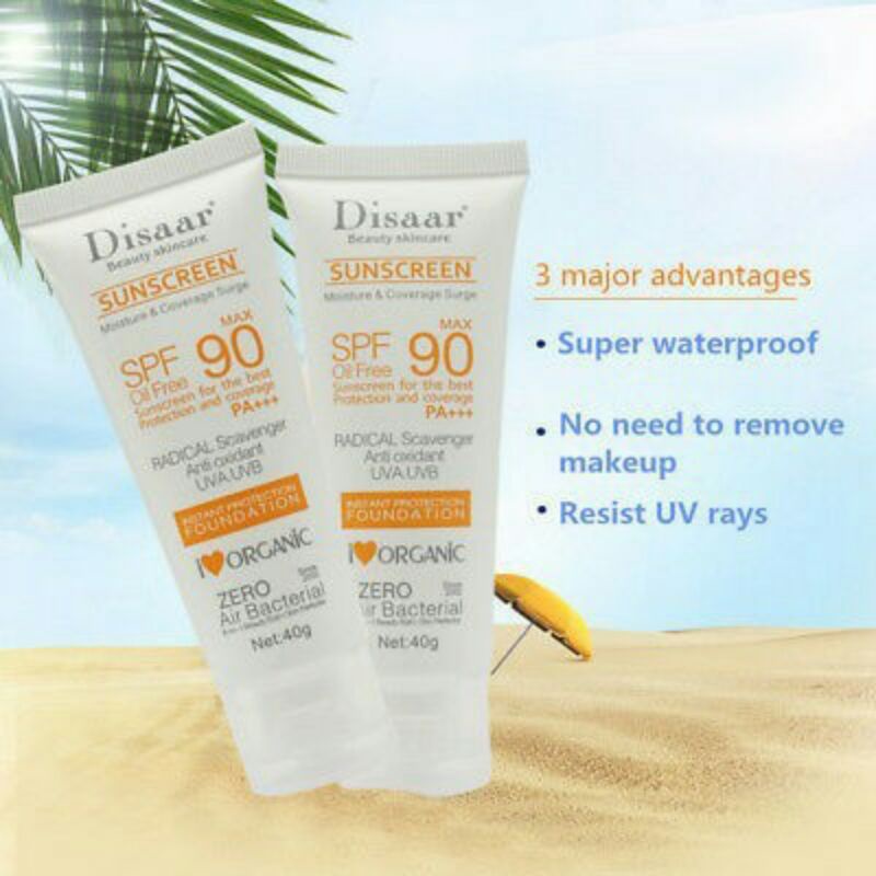 90 Max SPF SUNSCREEN DISAAR 40g