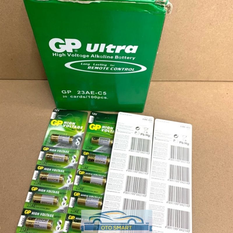 Baterai Bel Rumah Remot Mobil GP 23A / GP 27A 12V
