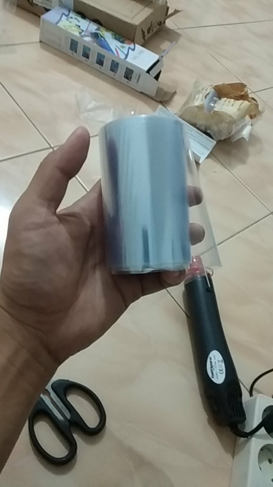 1roll 300gram Plastik Shrink Segel Tutup Botol Sambal Lebar 9cm - Plastik Shrink Film Termurah