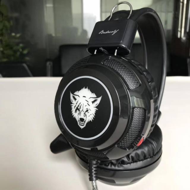 V8 RGB Super Bass Gaming Headset Cool Light