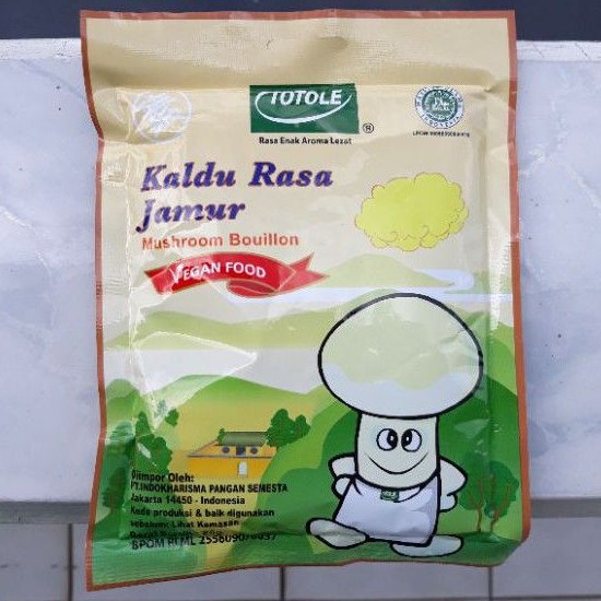 

Kaldu Rasa Jamur Totole 80 gram Vegan & Vegetarian