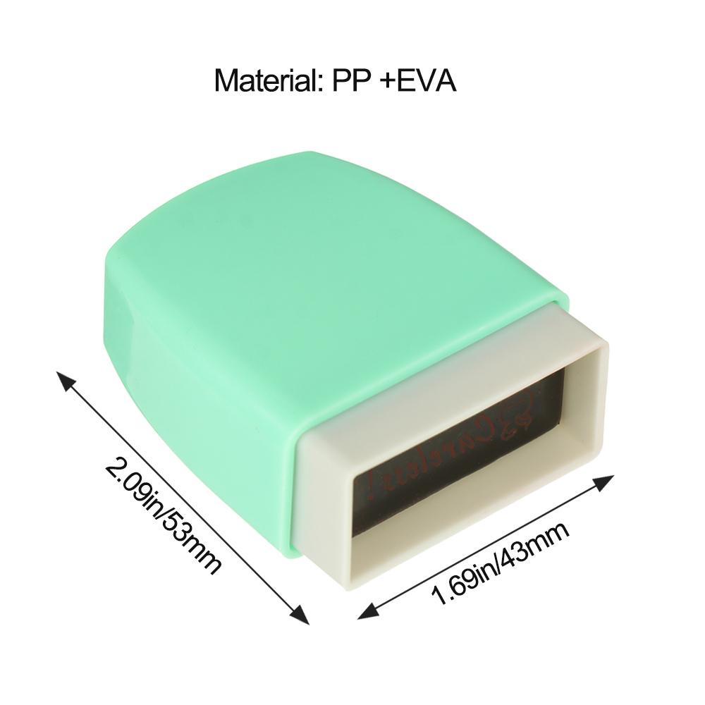 R- Stempel Motif Bunga Untuk Kantor / Sekolah