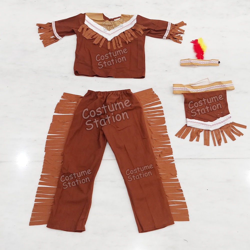 Kostum Indian LP / Costume Native American Indian anak laki cowo