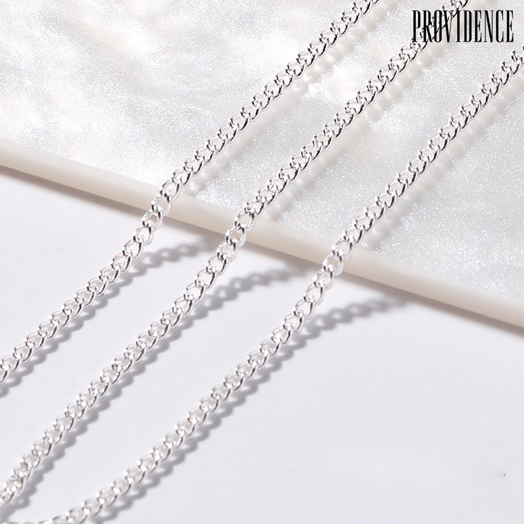 Providence 3pcs / Set Rantai Metal 3d Dekorasi Nail Art Diy Untuk Wanita