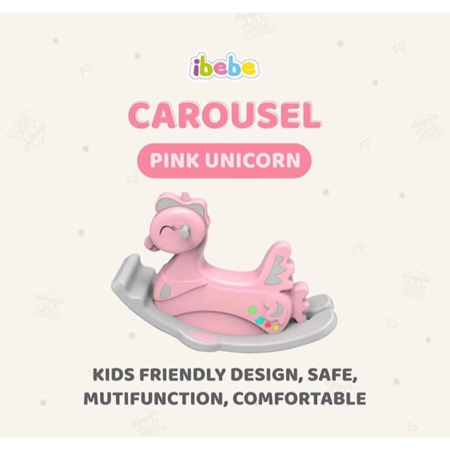 iBebe Carousel Pink