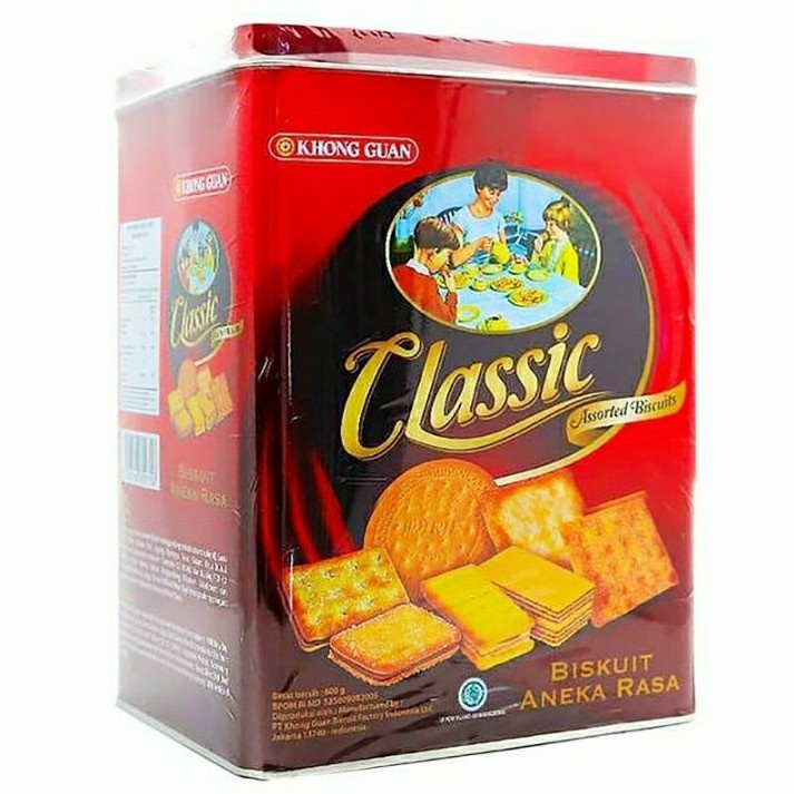 

Khong Guan Biskuit classic 600gr/350gr Biscuit