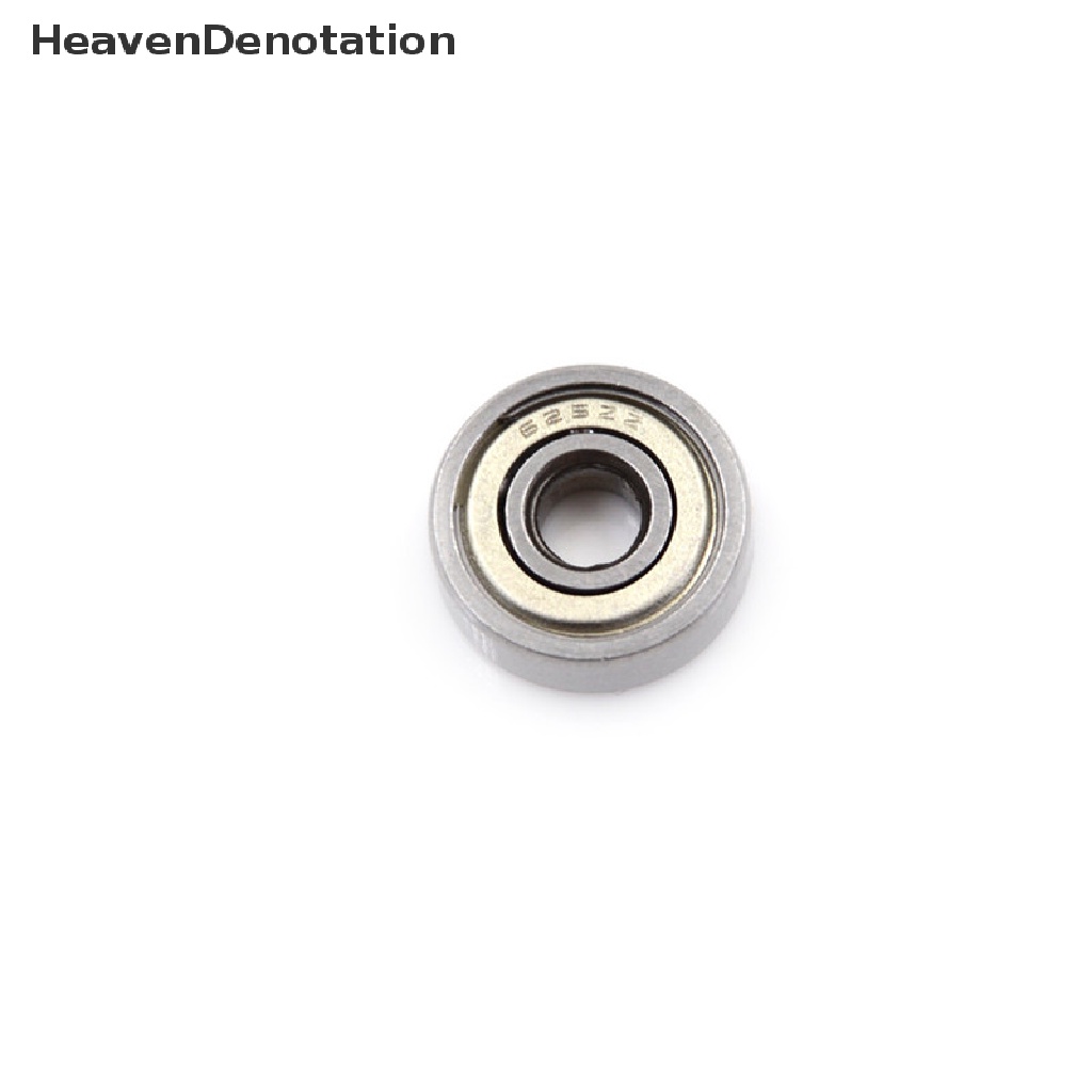 (Heavendenotation) 10pcs 625zz Miniatur Bola Bearing Radial Metrik Bahan Karet + Metal