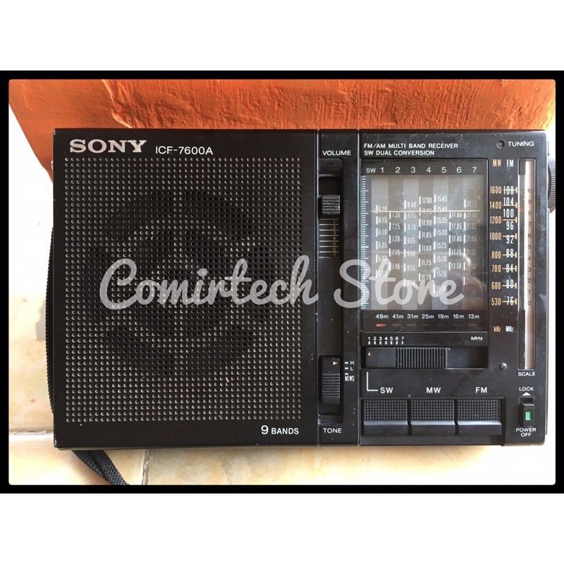 Radio Sony ICF-7600A Vintage