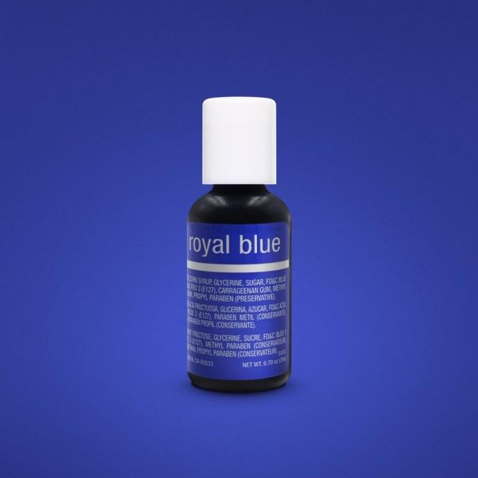 

Royal Blue Chefmaster Liqua-Gel Food Coloring 20 ml TERLARIS TERPERCAYA ORIGINAL