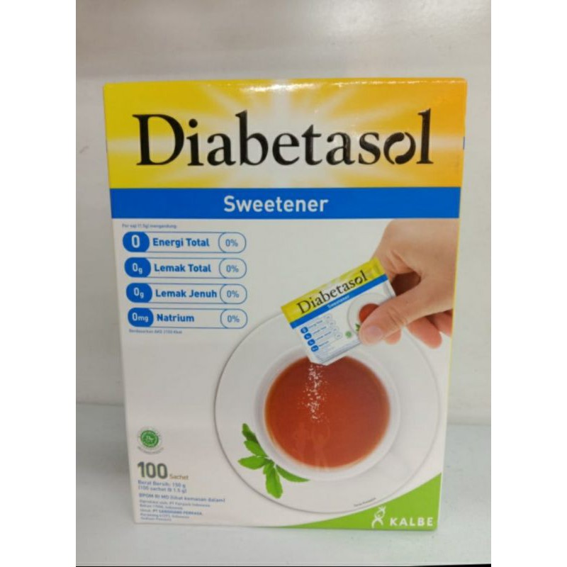 Diabetasol Sweetener 100's | D'Lubna Baby