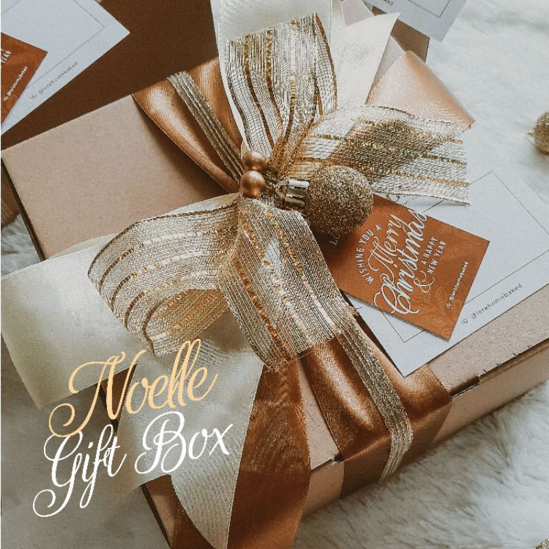 

NOELLE GIFT BOX - CHRISTMAS HAMPERS 2020 | HAMPERS NATAL MURAH by @lorehomebaked