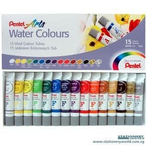 

air-cat- pentel watercolours 15 colours -cat-air.