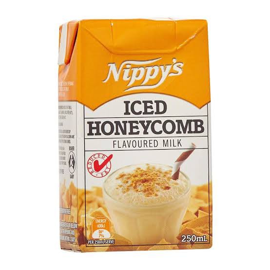 

NIPPY'S ICED FLAVOURED MILK HONEY COMB. honeycomb. 250ml
