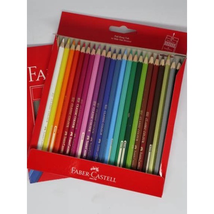 

Model Baru pensil warna 24 wrn faber castell ,,