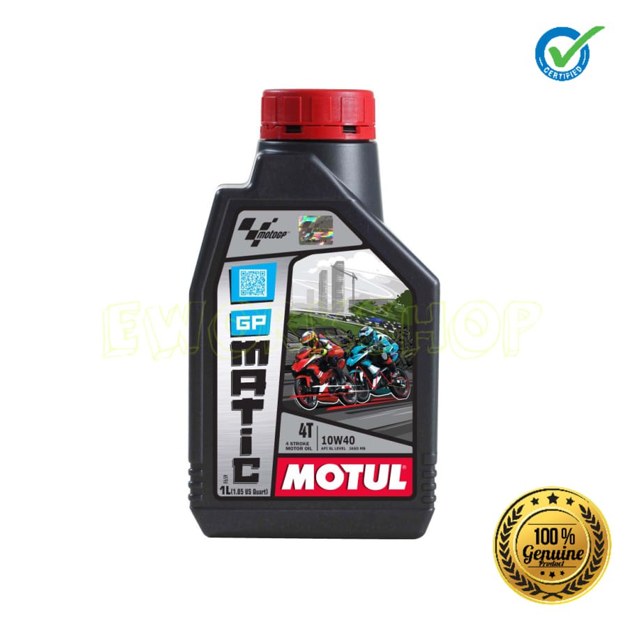 OLI MOTUL GP MATIC 10W40 1 L 100% Original Product