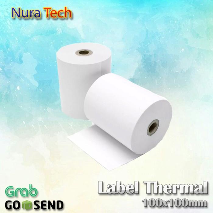 

Label Barcode Stiker Direct Thermal 100X100 100 X 100 10Cmx10Cm