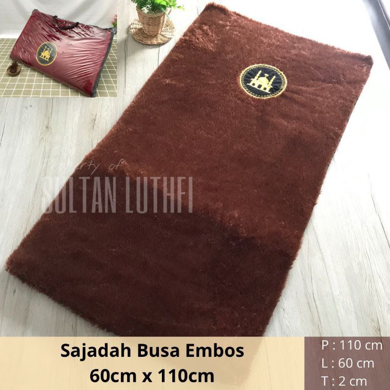 Sajadah Busa Embos 60x110
