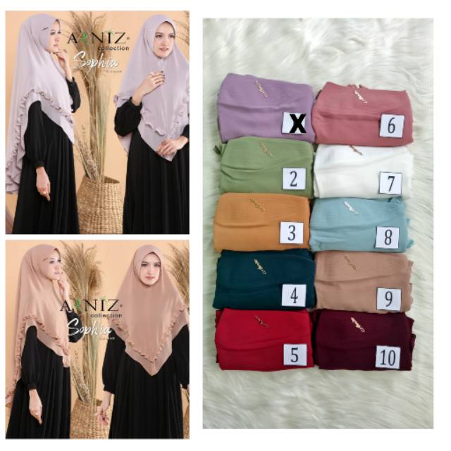 Sophia khimar by Arniz collection