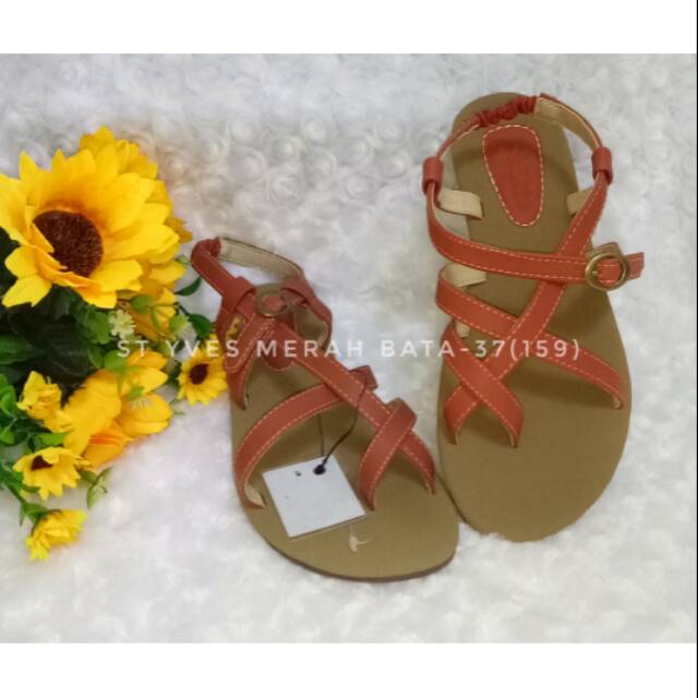 SEPATU SANDAL ST SYVES FLAT NEW ORI BRANDED MATAHARI MURAH