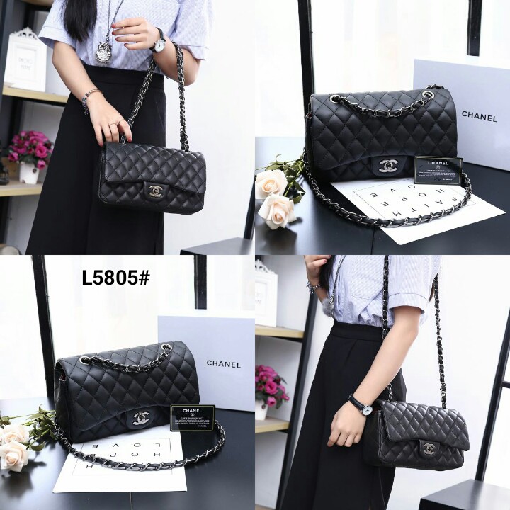 Chanel Maxi Classic Bag Include Box Chanel..... Kode L5805