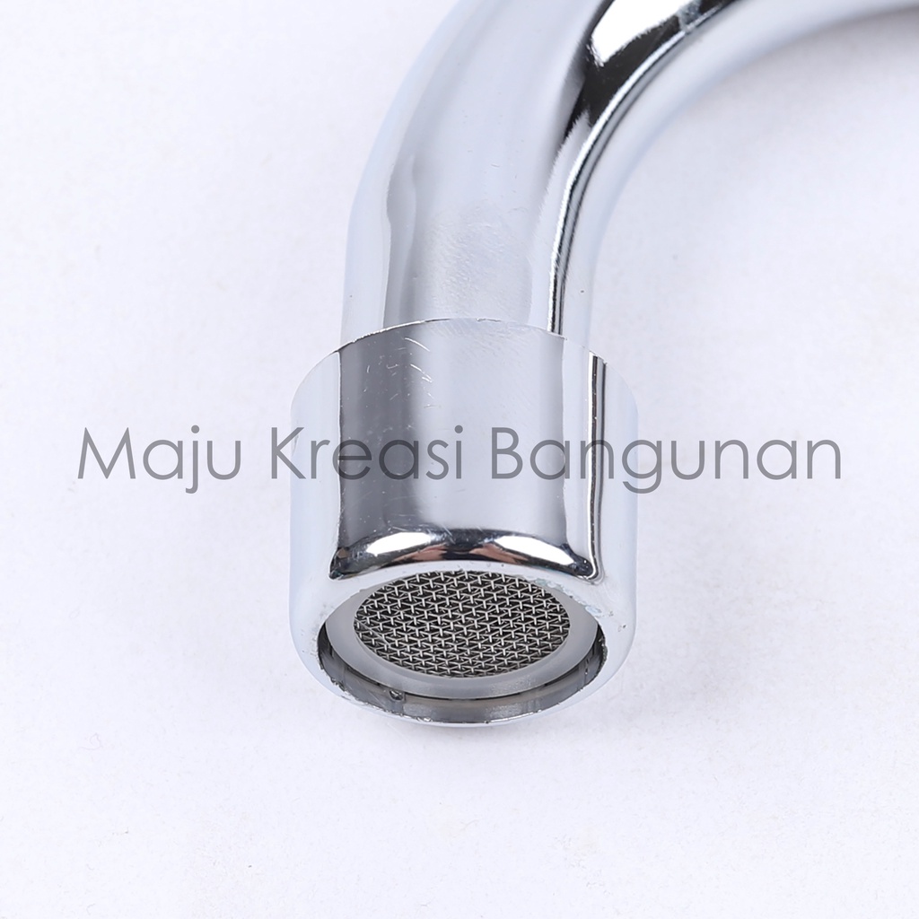 Kran Angsa ONDA V 638 F Keran Cuci Piring Dapur Kitchen Sink Tembok V638F Wastafel Tap