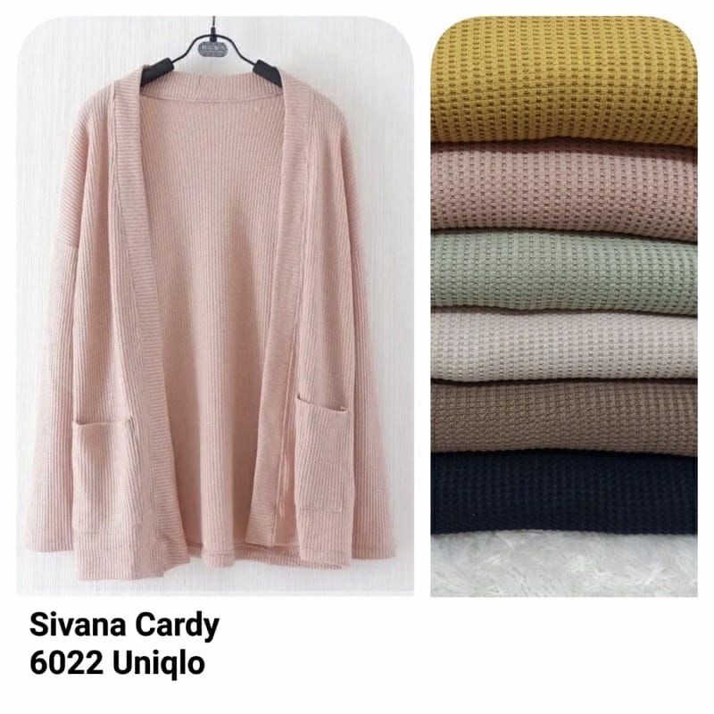 CARDIGAN UNIQLO CLARKE 6022 / SWEATER UNIQLO CLARKE / CARDIGAN RAJUT UNIQLO / OUTER RAJUT HALUS IMPO
