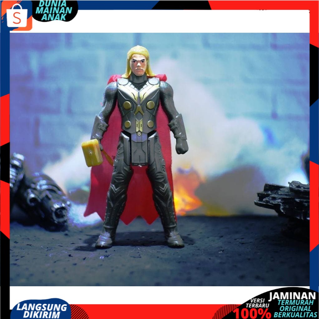 MAINAN ANAK ROBOT ACTION FIGURE Marvel Avengers 5 in1 TERMURAH IRONMAN THOR CAPT AMERICA HULK ANTMAN