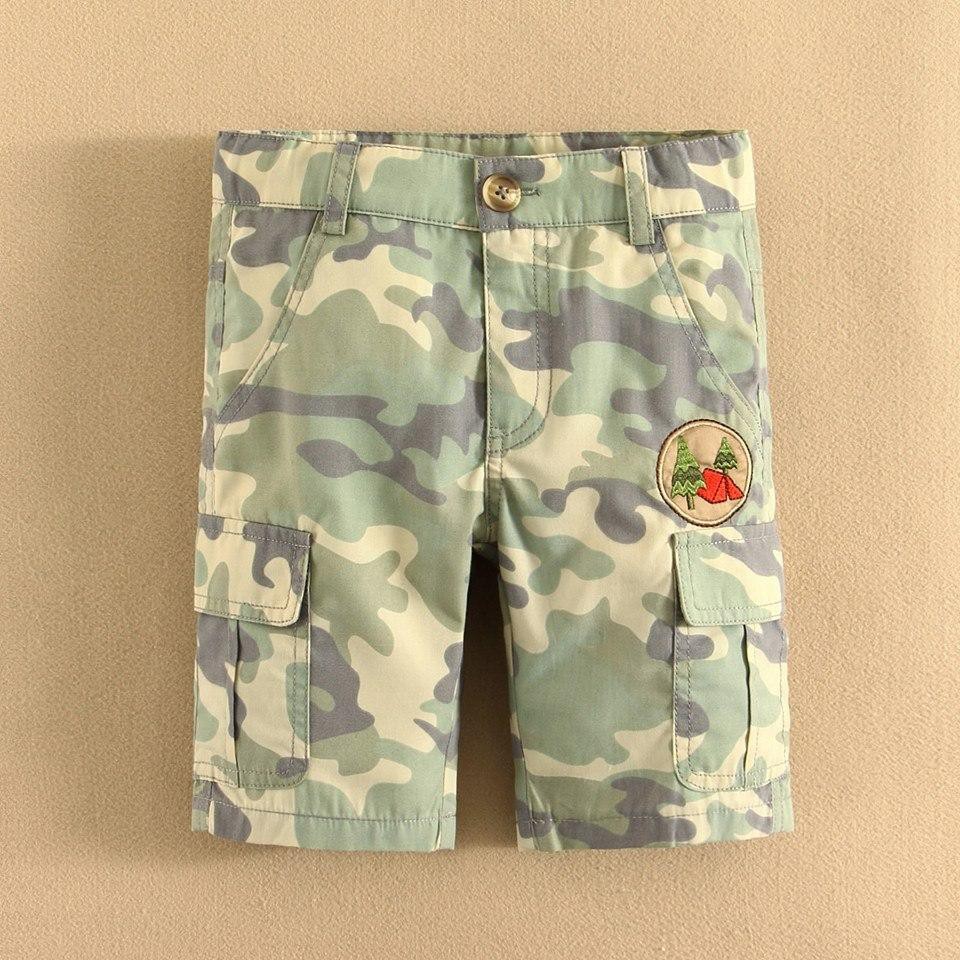 MOM AND BAB KID BOY OUTDOOR ARMY PANT