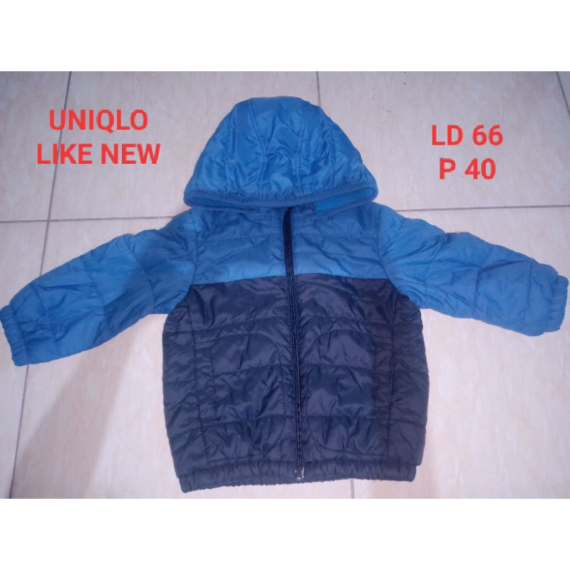 Jaket uniqlo 3-4y