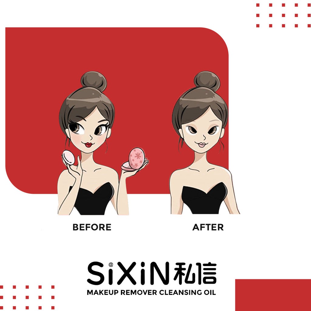 SIXIN Makeup Remover Cleansing Oil With Olive Oil 150ml - Pembersih Makeup