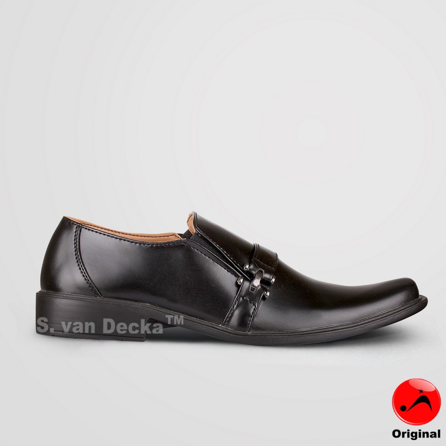 S. van Decka TK010 Sepatu Formal Pria - Hitam