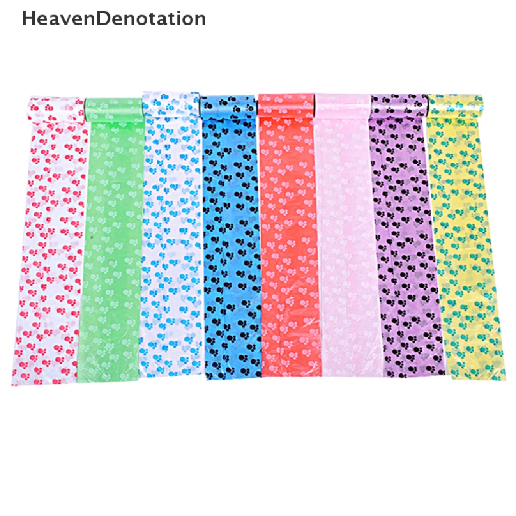 [HeavenDenotation] 10X Rolls Pet Dog Puppy Cat Poo Poop Waste Disposable Clean Pick Up Bags