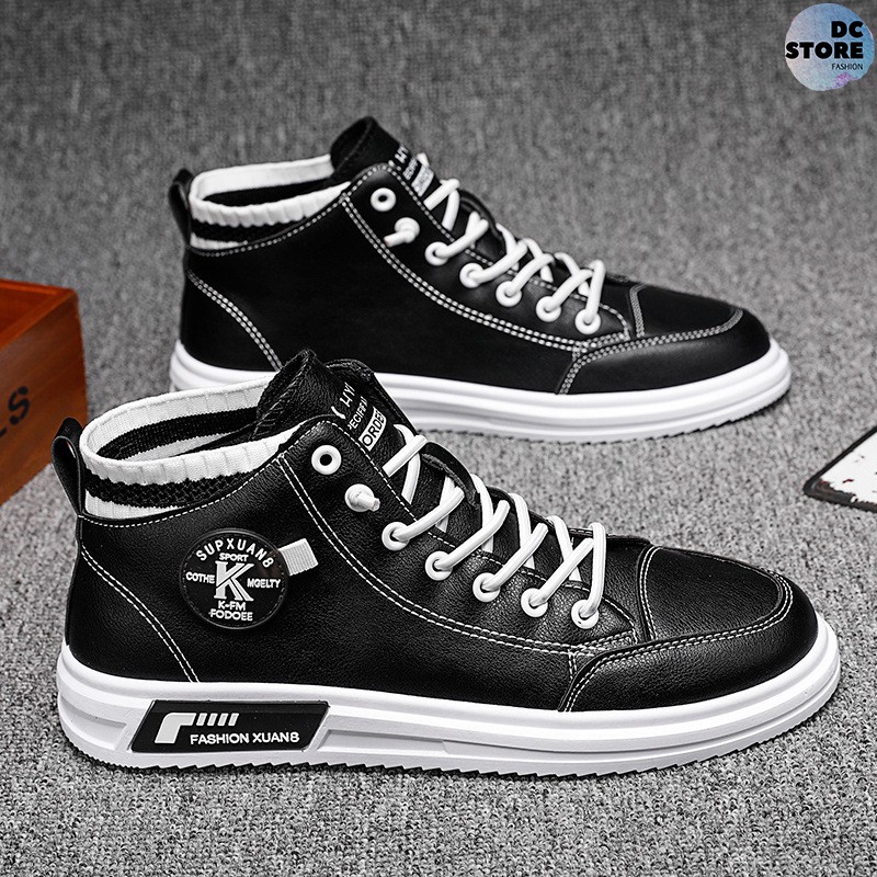 SEPATU PRIA COWOK LUXUS KASUAL LAKI LAKI BONUS KAOS KAKI