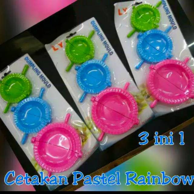 Cetakan Pastel 3 in 1