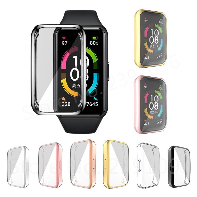 Casing Soft Case Tpu Untuk Huawei Honor Band 6 Pro Watch Fit Es Watch 6