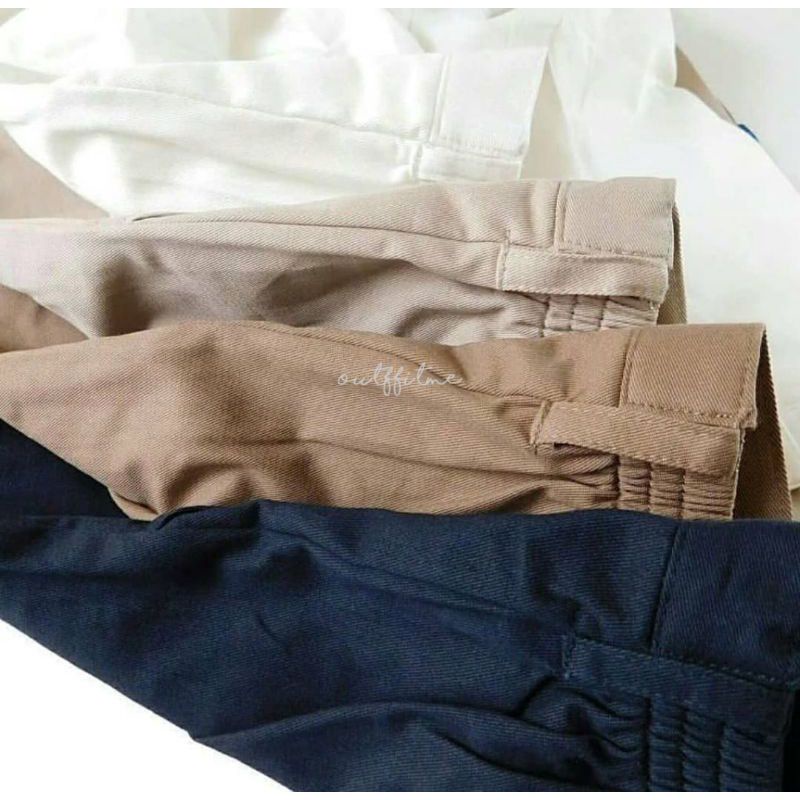 Baggy Pants Katun Wanita dhezhe - Celana Panjang Wanita Katun - Celana kantor wanita - celana polos panjang wanita