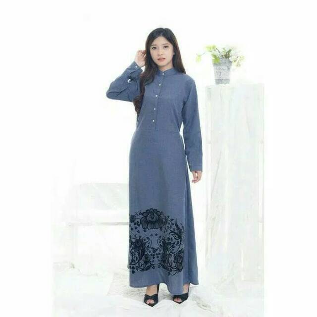 (Promo) Set Syari Polos Maxmara Lux Anayah Real Pic Haji Umroh Gamis Syari Hijab Syari Bahan Lembut