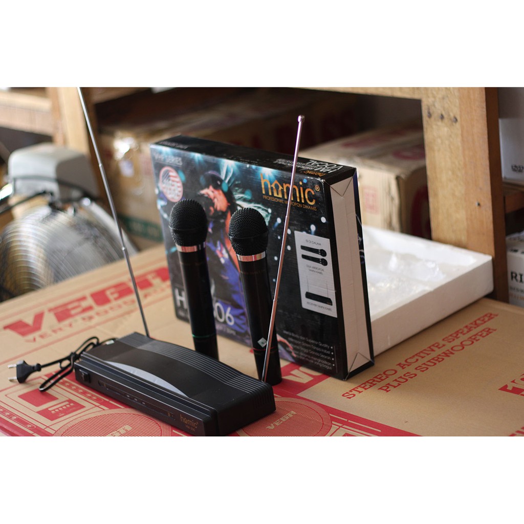 Mic Wireless tanpa kabel Medan elektronik