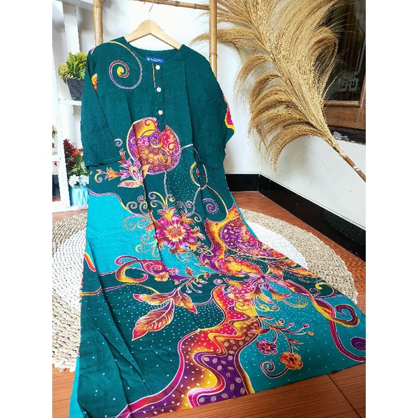 daster kencana ungu lengan 3/4