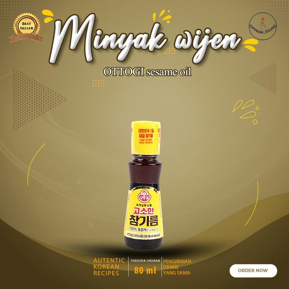 Jual Ottogi Minyak Wijen Korea 80Ml Sesame Oil Mini Sesame Oil Saus