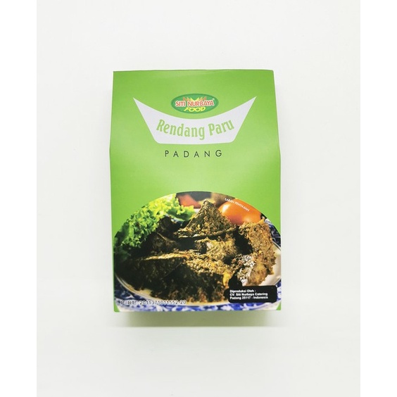 

Rendang Paru Sapi Rendang Padang Siti Nurbaya 250gr