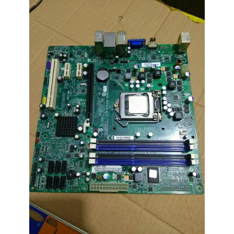 MOBO Motherboard Acer paket Prosesor Intel core i5 750 4 slot Ram